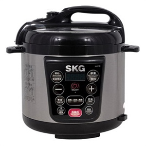 【当当自营】 SKG A407B 安全型智能电压力锅 (一锅双胆）特含降脂炖