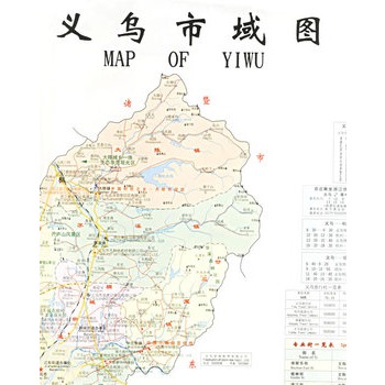 义乌旅游商务交通图