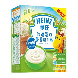 亨氏 乳清蛋白奶米粉超值装(6-24个月) 400G/盒