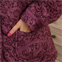 XXXL <em>睡衣</em>女冬<em>中老年</em>加大吗 <em>加厚</em> 珊瑚绒夹棉