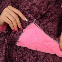 XXXL <em>睡衣</em>女冬<em>中老年</em>加大吗 <em>加厚</em> 珊瑚绒夹棉