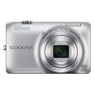 【当当自营】 Nikon尼康 COOLPIX S6300 便携数码相机 银色（1602万像素 2.7寸屏 10倍光变）
