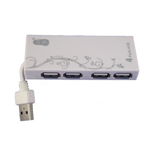 【当当自营】 kawau 川宇 4口USB HUB H208 白色