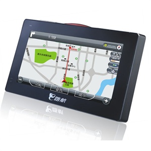 【当当销售配送】e路航GPS卫星导航仪 LH700s+ (4G内存+4.3寸+ FM发射)—黑色