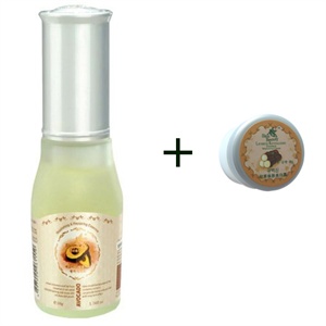 韩伊 Skin Beauty系列牛油果营养修护精华素50g+甘草美白霜6g