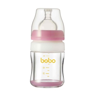 bobo 乐儿宝 BP520安全玻璃奶瓶（120毫升-宽口径-小流量）