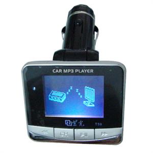 紫光 车载MP3播放器T50 (2G 支持插SD卡及U盘 1.5寸屏 银色)