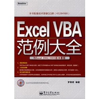 Excel VBA范例大全（与Excel 2002/2003版本兼容）（含光盘）