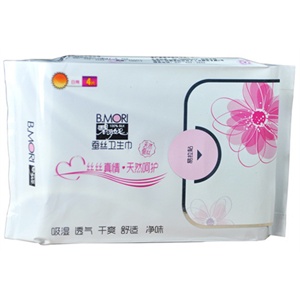 碧多妮 蚕丝卫生巾（日用型4片装）