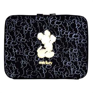 Disney 迪士尼烫金米奇14寸笔记本专用内胆包(可手提)DNC091233(黑)