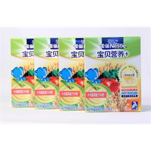 雀巢牛肉蔬菜米粉225g*4