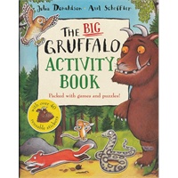 The Big Gruffalo Activity Book (bind-up of The Gruffalo Colouring Book & The Gruffalo Activity Book) 咕噜牛游戏书 ISBN 9781447224525