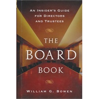 The Board Book: An Insider's Guide for Directors and Trustees 总监和托管人内部指示手册