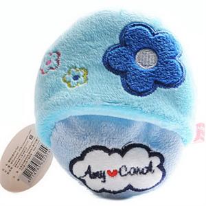 AmyCarol宠物撕咬发声玩具 拖鞋 深蓝