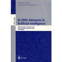 AI 2003: Advances in Artificial Intelligence人工智能进展AI2003