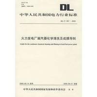 DL/T957-2005火力发电厂凝汽器化学清洗及成膜导则