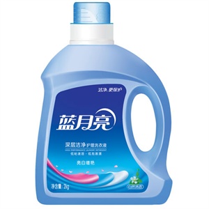 蓝月亮亮白增艳自然清香衣液2000g/瓶