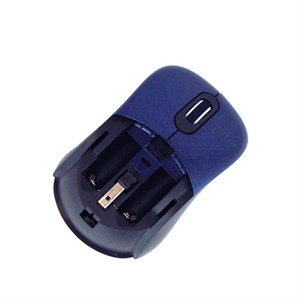 【当当销售配送】UNIS紫光 S-300(USB)10米无线光电鼠标 蓝色 2.4G