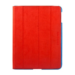 【当当自营】 EXCO AP-29皮套(New iPad) 红+蓝