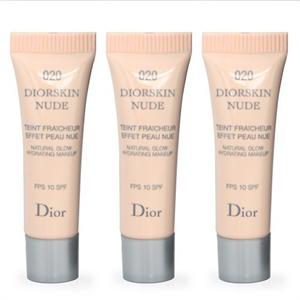 Christian Dior（CD） 迪奥 清透亮润泽粉底液SPF10 陶瓷白 2ML*3（小样套）