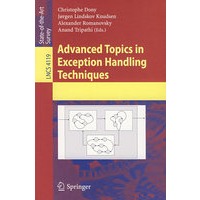 异常处理技术高级论题/Advanced topics in exception handling techniques