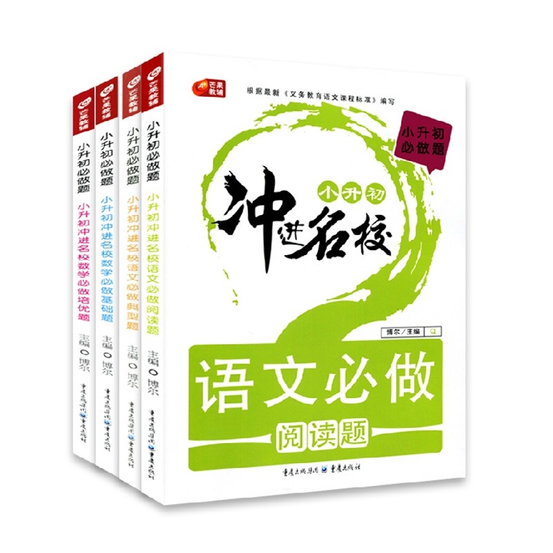 《小学辅导书 小升初冲进名校 语文必做阅读题