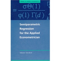 Semiparametric Regression for the Applied Econometrician
