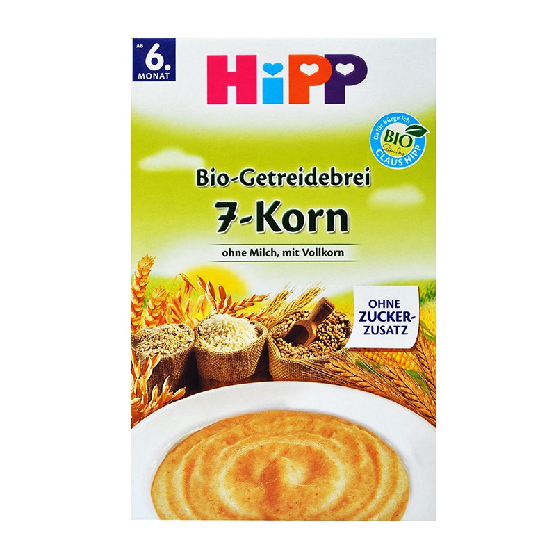 【德国本土Hipp喜宝 天然有机七种谷物米粉婴