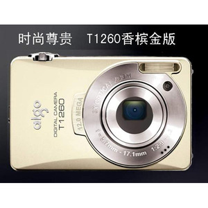 【当当销售配送】爱国者 aigo 数码相机 DC-T1260 香槟色(此商品仅支持北京、上海、广州、深圳货到付款，其他城市和地区仅限网上支付)