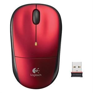 【当当自营】 Logitech罗技 M215二代 无线鼠标 优联技术升级 (红色)