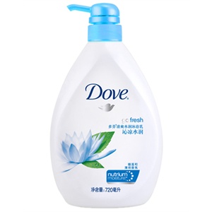 多芬 沁凉水润沐浴乳720ml