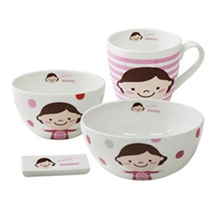 韩国旭露 妈妈餐具组合 4p