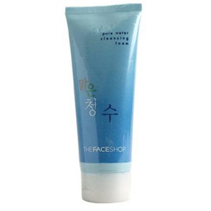 The face shop菲诗小铺水纯泡沫洁面膏150ml