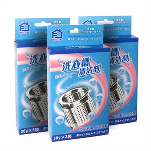 粉兰之家 洗衣机槽清洁剂270g(3盒装，共9袋)