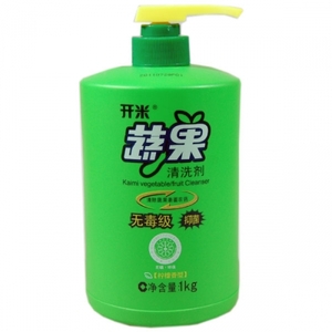 开米 蔬果清洗剂1000g（柠檬）/瓶