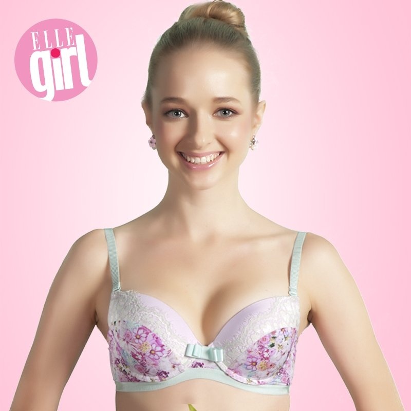 【ELLEgirl 春夏款<em>少女</em>可爱<em>文胸</em> <em>少女</em>花色内衣