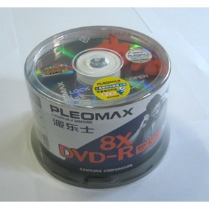 【当当销售配送】三星DVD-R 8X 50片装 DVD刻录盘