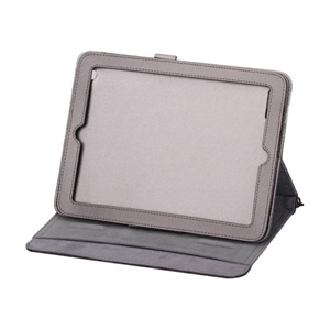 【当当自营】 吾米 L-0002 iPad2 PU携带皮套三档调节 灰色