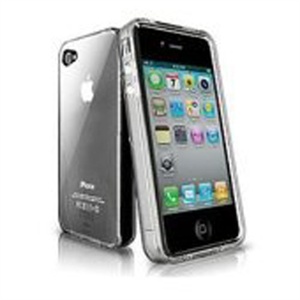 【当当销售配送】ISkin solo for iphone4 抗菌TPU保护套(清水白 为iphone4量身打造）