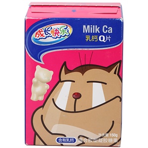 [当当自营]养生堂 成长快乐牌乳钙Q片 150g