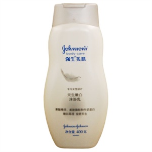 Johnson's强生 美肌天生嫩白沐浴乳400ml