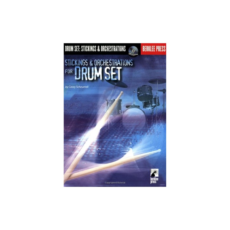 ATIONS FOR DRUM SET BK\/CD BERKLEE P