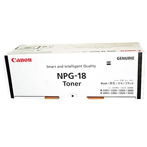 【当当销售配送】佳能NPG-18 复印机墨粉 适用机型:iR2200/iR2800/iR3300/iR3320i
