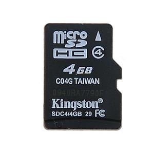 金士顿 Kingston 4G TF卡 microSDHC卡 class4