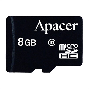【当当自营】 Apacer 宇瞻 Micro SDHC TF 闪存卡 Class10 8G 终身保固