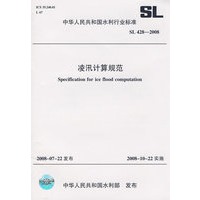 凌汛计算规范 SL 428-2008