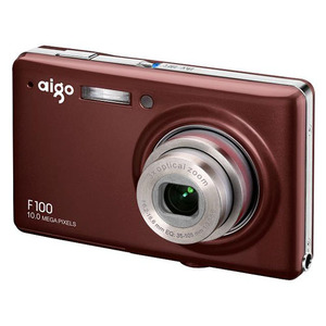 【当当销售配送】爱国者 aigo 数码相机F100 咖啡色(此商品仅支持北京、上海、广州、深圳货到付款，其他城市和地区仅限网上支付)