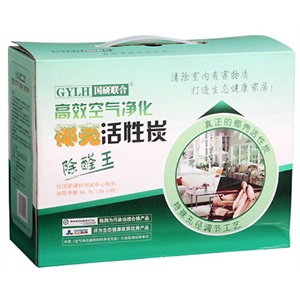 国研联合椰壳活性炭礼盒装自测盒组合装