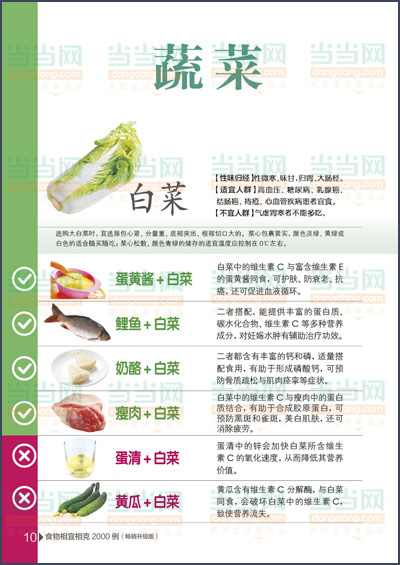 食物相宜相克2000例(畅销升级版)(食物\/疾病\/药