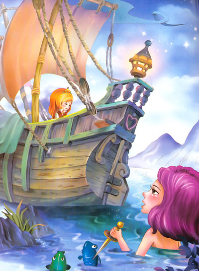 正版现货+美人鱼